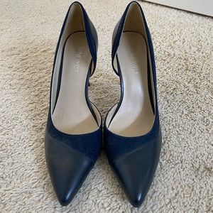 Nine West Suede/Leather Heels